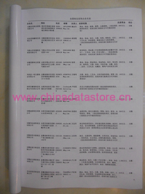 中國珠寶企業(yè)黃頁可開展精準(zhǔn)營銷，電話營銷、郵件營銷、傳真營銷等等多管齊下，圓您銷售冠軍夢